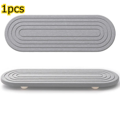 1Pcs Instant Dry Tray Board Soap Storage | Non Slip Diatom Mud Sink Tray Molds Resistant